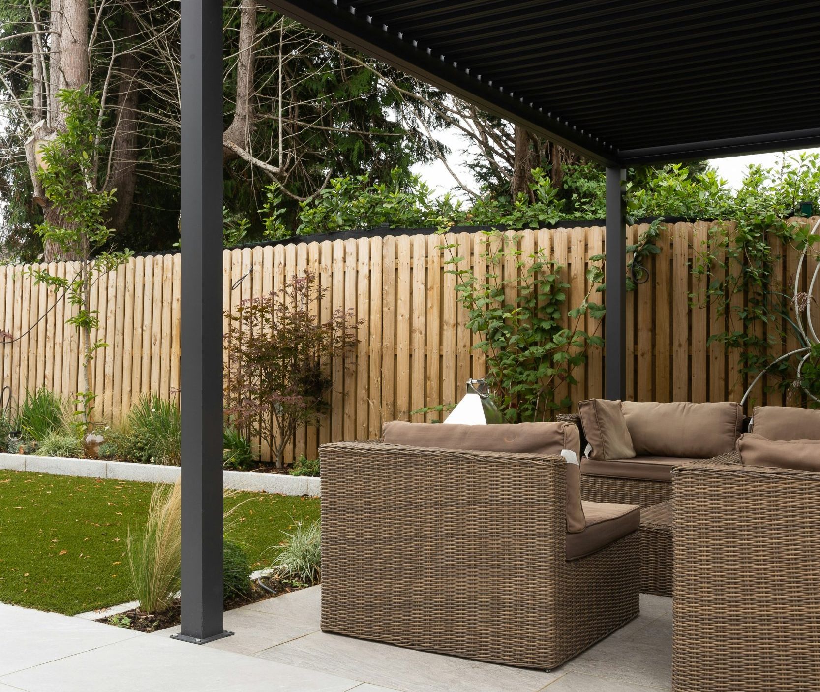 pergola installation in Champaign IL