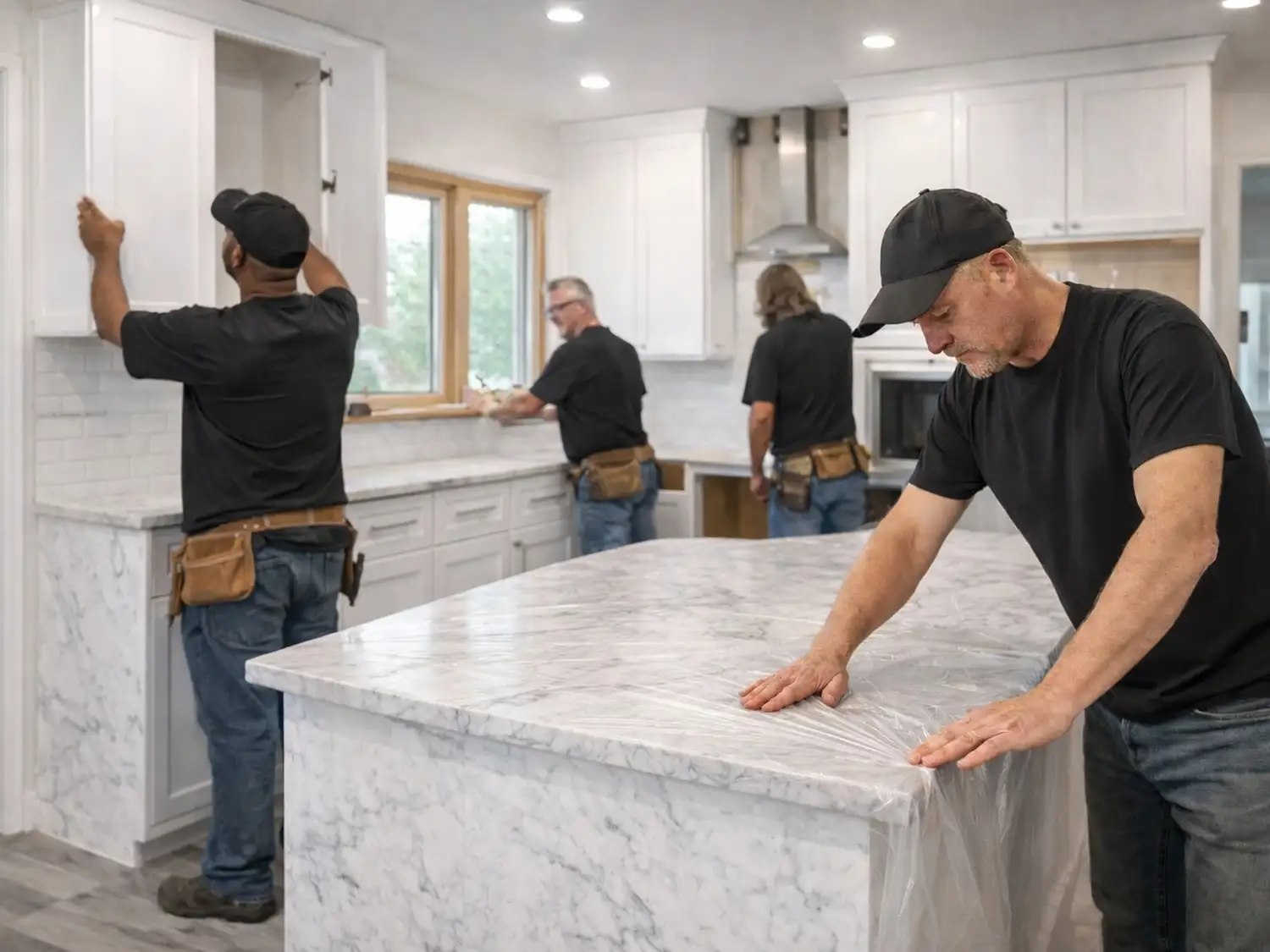 Kitchen remodeling craftsmanship in Champaign IL